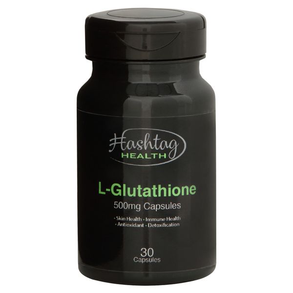 L-Glutathione 500mg (30 Veggie Capsules)