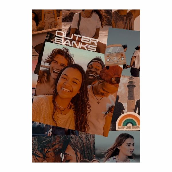Outer Banks Collage - A1 Poster