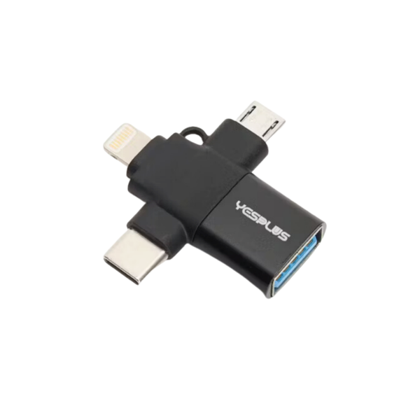 3-in-1 USB 3.0 OTG Adapter