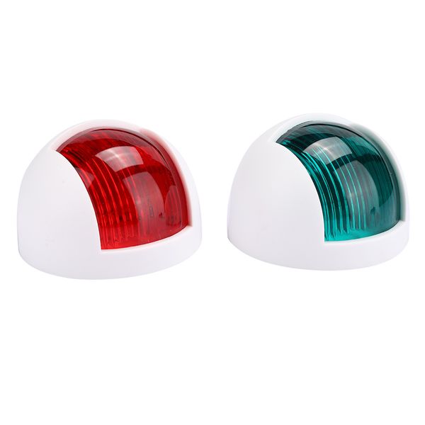 Boat Navigation Light 12V 24V Red Green LED 2Pcs Waterproof