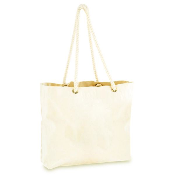 Cotton Rope Handle Beach Bag