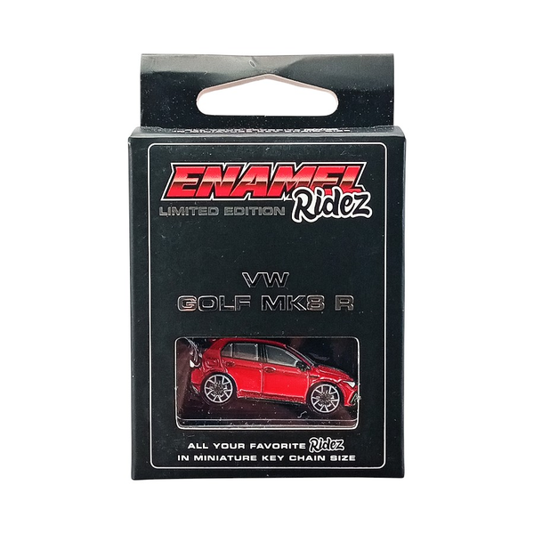 VW Golf MK8 R Red - Limited Edition Die-Cast Enamel Keychain