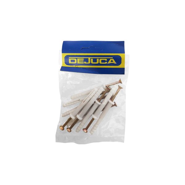 Dejuca - 10 Piece - Nail-in Anchor - 6mm x 55mm - 3 Pack