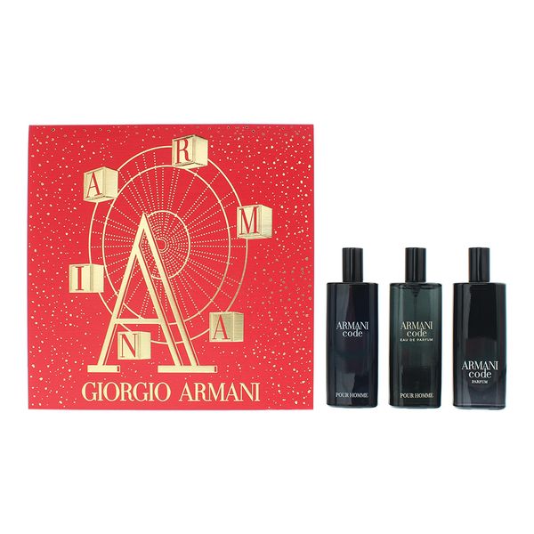 Giorgio Armani Code Pour Homme 3 Piece Gift Set (Parallel Import)