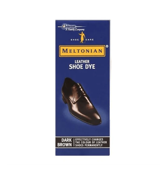 Meltonian Dark Brown Leather Shoe Dye Permanent Colour Restorer 75ml