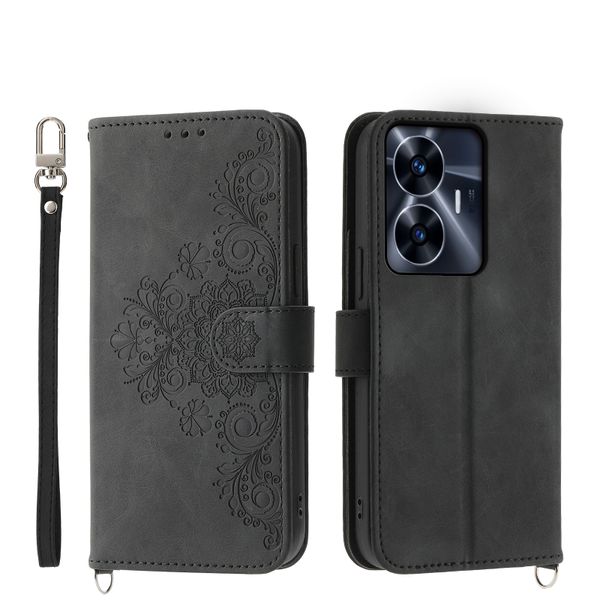 Multi-function Flip Phone Case Compatible with Realme c55