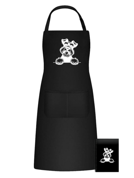 Miniature Schnauzer Fun Kitchen Braai Apron Christmas Birthday Gift 503