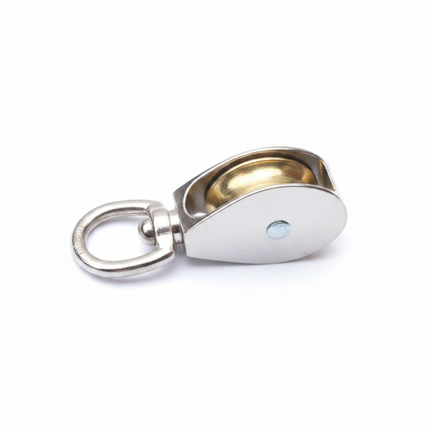 Krafft Single Swivel Pulley 30mm Stainless Steel for Lifting