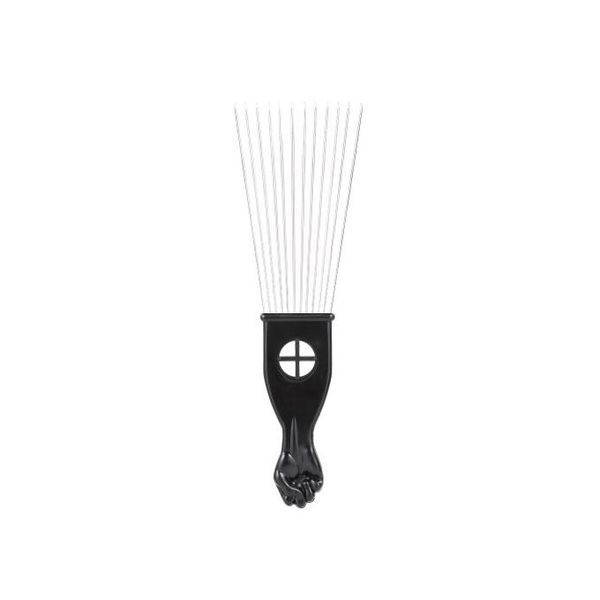 Metal Afro Comb - Steel Styling Pick