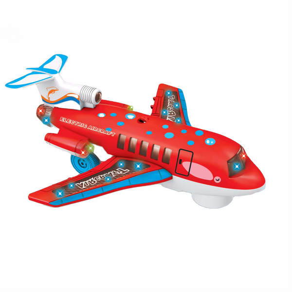 Electric Aircraft With Light &amp; Music For Kids