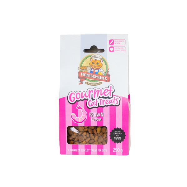 Montgomery's Gourmet Cat Treats - Prawn 250g