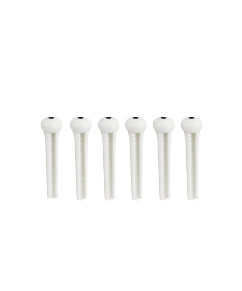 White Guitar Bridge Pins
