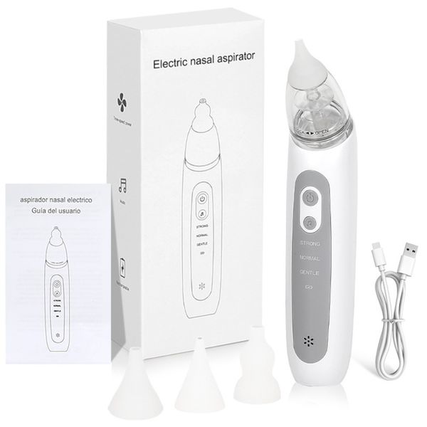 Anti-backflow Rechargeable Electric Baby Nasal Aspirator Nose Sucker