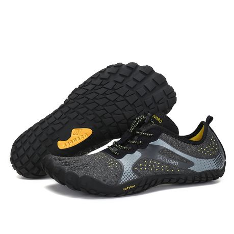 Saguaro Ultra Thin Light Barefoot Shoes - Dark Grey, Wide Toe Box Image