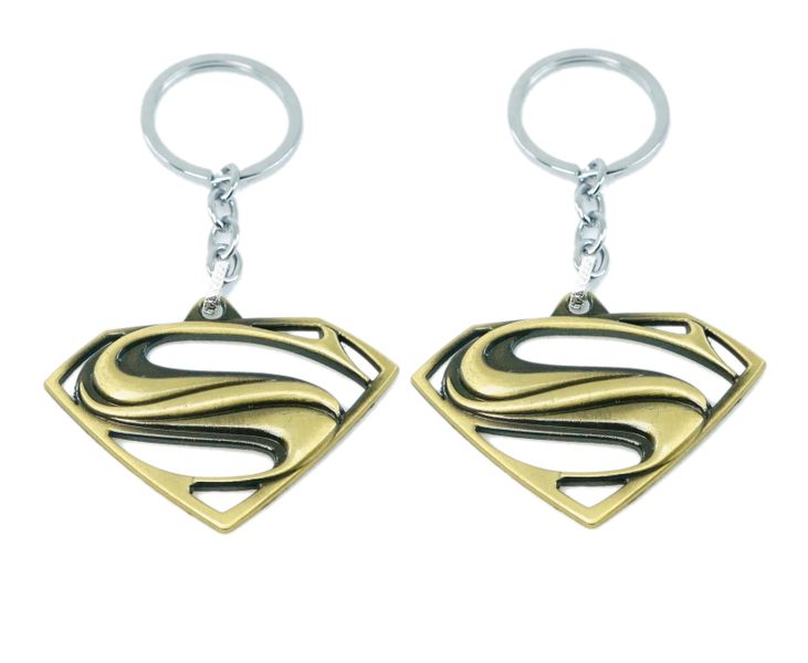Pop Culture - Superman Symbol Keyring Combo (2pcs)
