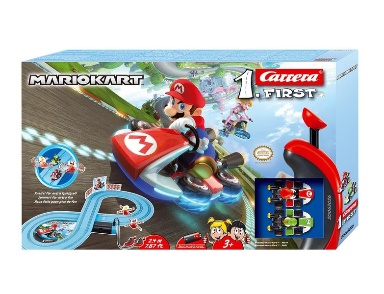 Carrera First Nintendo Mario Kart Set 2.4m