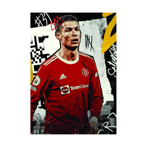 Cristiano Ronaldo Scrapbook - A1 poster