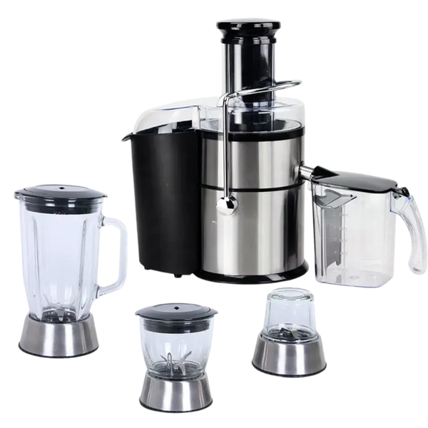 1500W 4 In 1 Multifunctional Stainless Steel Electric Juicer