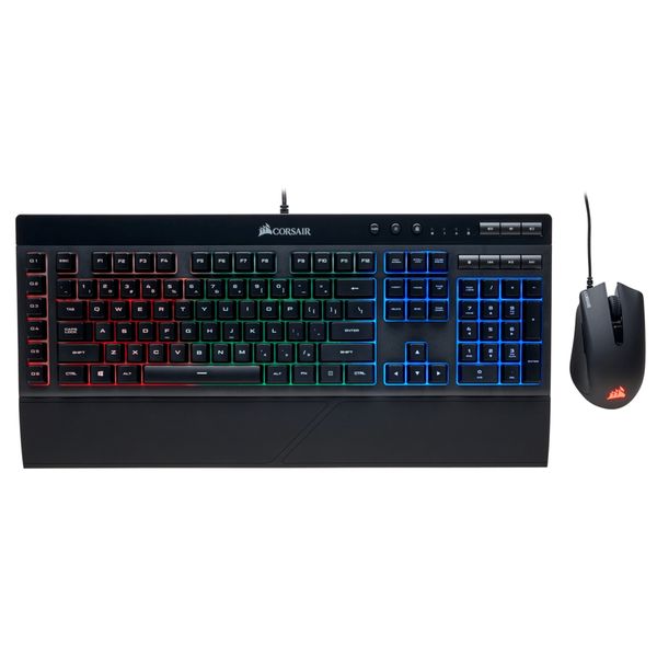 Corsair K55 + Harpoon RGB Keyboard and Mouse Combo