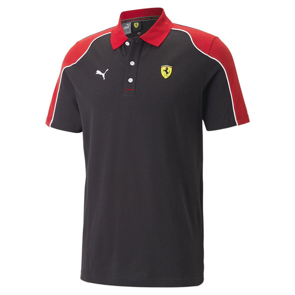 Ferrari Men's Race Polo Shirt - Black