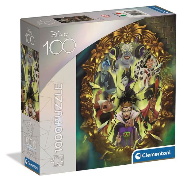 Clementoni 1000 Piece Puzzle Disney Villains 100th Annivesary