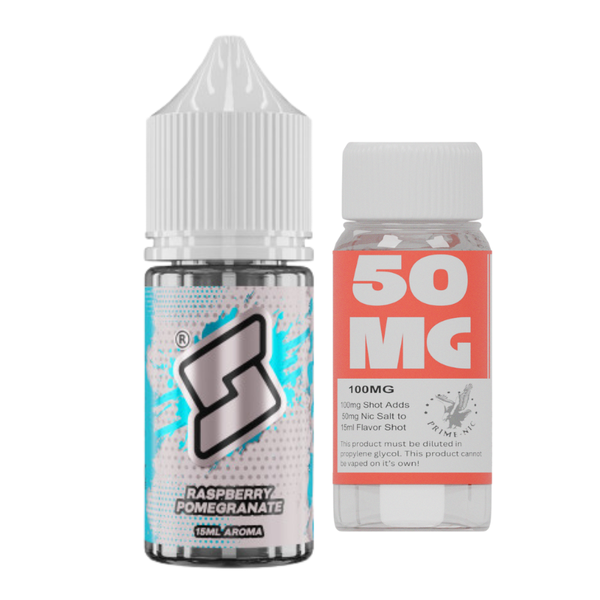 Bard x Wiener Vape Raspberry Pomegranate 50mg 30ml Longfill Kit