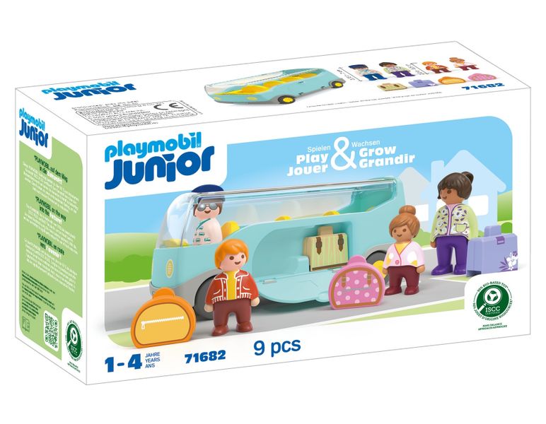 Playmobil Junior - Airport Shuttle Bus (9 Pieces)