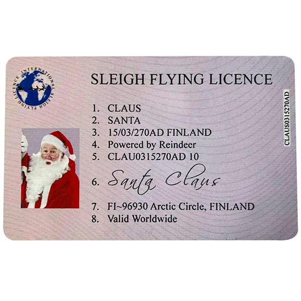 10Pcs Fake Plastic Card For Children Creative Christmas Gift Decor