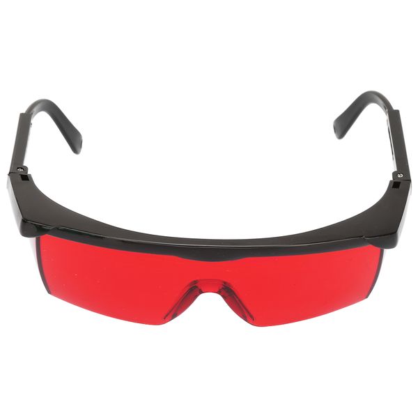 Laser Safety Glasses for PC Eye Protection, Portable Red Frame