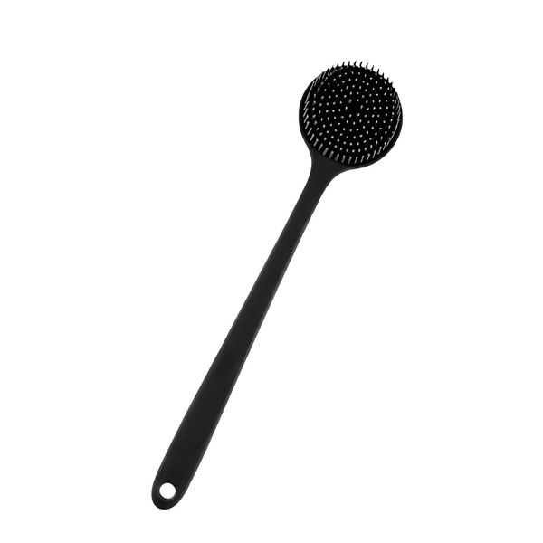 Silicone brush - double-sided Shower Scrubber for Bathing and Washing