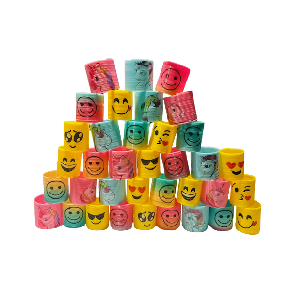 Party &amp; Classroom Kids Prizes - Mini Characters Slinkies - 36 Piece