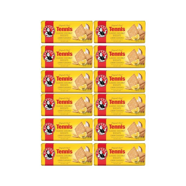 Bakers Tennis Lemon - 12 x 200g