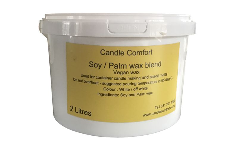 Soy And Palm Wax Blend 2 Litre Bucket For Candles And Scent Melts