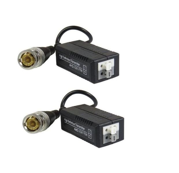 High-Definition BNC to UTP Video Balun Transceiver for HD CCTV Systems