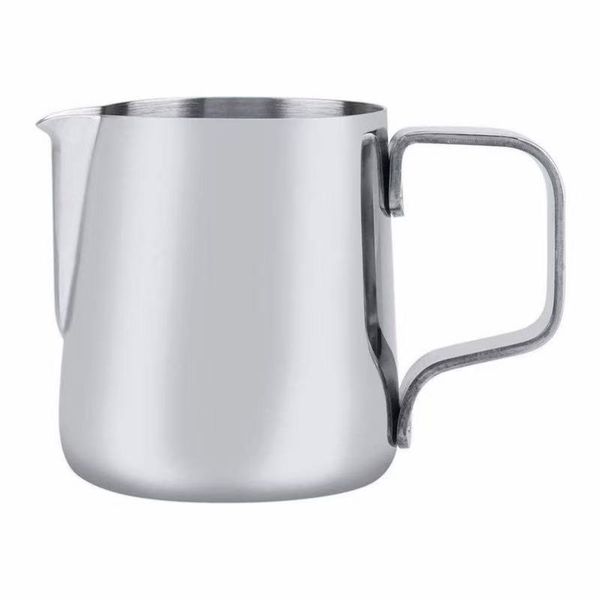 Milk Cup, Latte Art Cup, Stainless Steel, 100ML, Silver