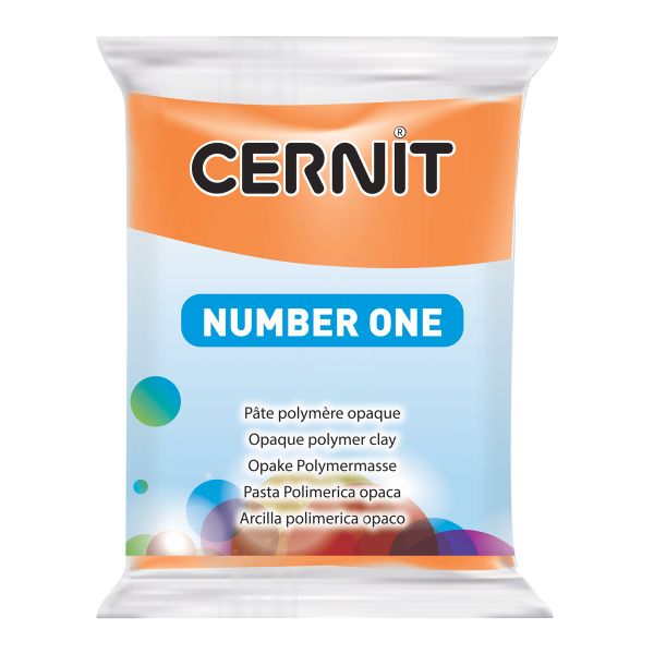 Cernit No 1 56g - Orange - Pack of 3