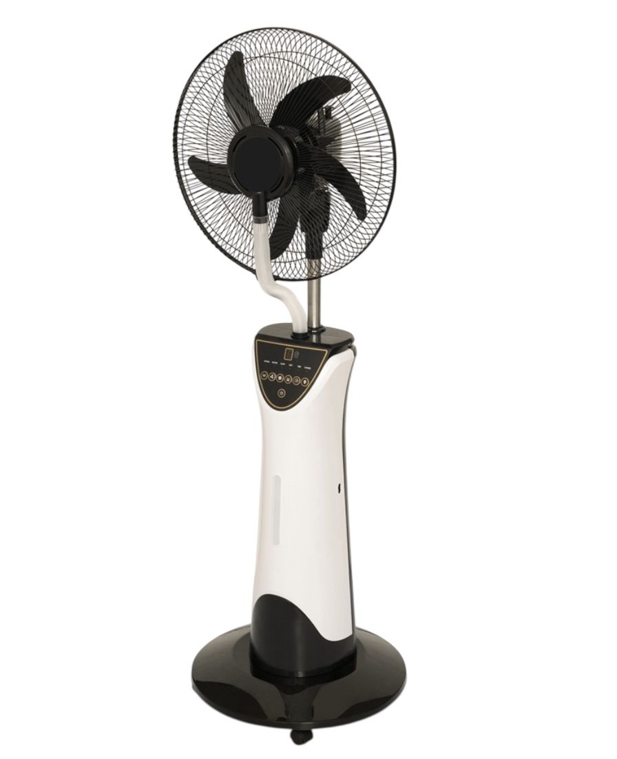 Rechargeable Mist Fan With Light & Remote