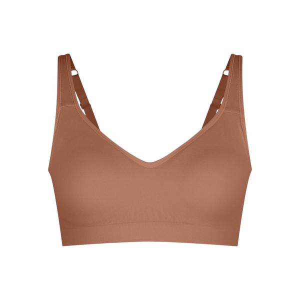 Pear Shapewear Seamless Wireless Shaping Bralette - Light Brown