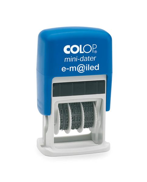 Colop Stock Text Dater Stamp - E-Mailed