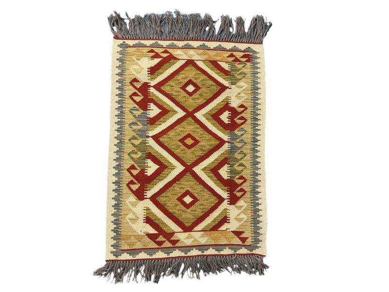 Quality Persian Rugs - Stunning Afghan Choubi Kilim 114x77 cm