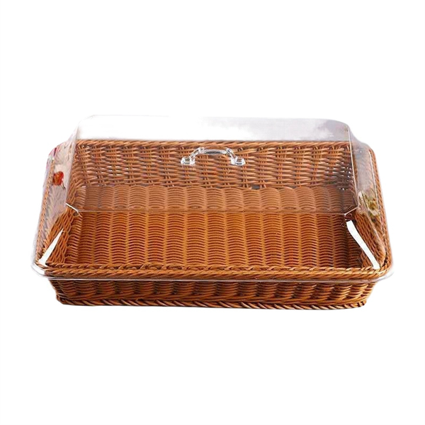Durable and Elegant Retro-Style Plastic Bread Basket