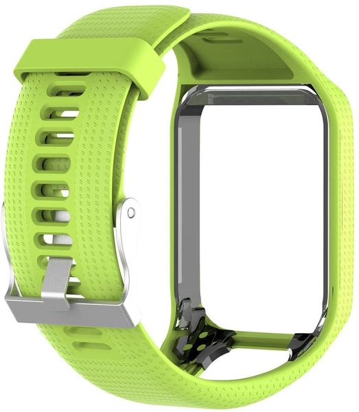 MDM Silicone Band for Tomtom runner 2/3 - Lime