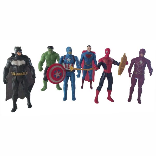 6 Figurines- Marvel Avengers Age of Ultron Action Figures - Toy Set