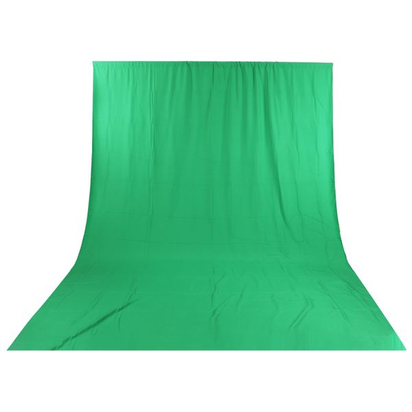 3x6m Green Screen Backdrop Compatible with Photo Studio