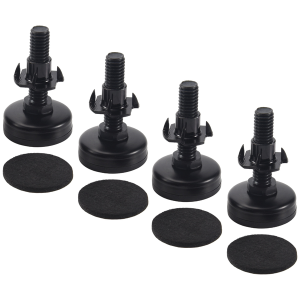 4Pcs Furniture Levelers Adjustable for Cabinets Tables Chairs Raiser