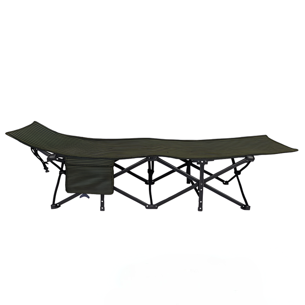 Folding Camping Cot - Ten-Leg Support, Portable Camping Bed 194X71X38/48CM