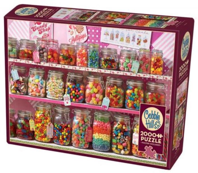 Cobble Hill Candy Store 2000 Piece Puzzle