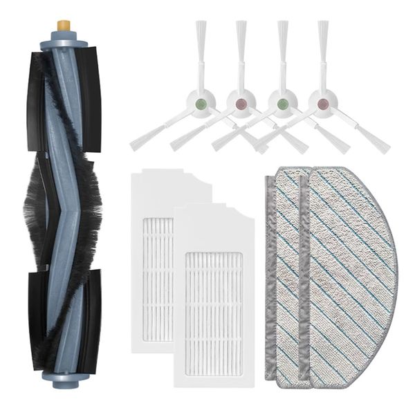 For T10 PLUS Robot Vacuum Cleaner Replacement Main Brush Side Hepa Filter