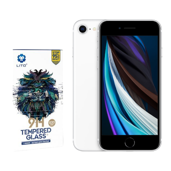 LITO Tempered Glass Screen Protector For iPhone SE 2020