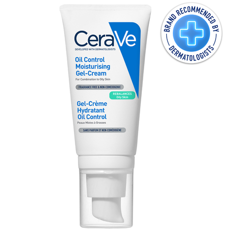 CeraVe Oil Control Moisturising Gel with Niacinamide for Blemish-Prone Skin 52ml Image